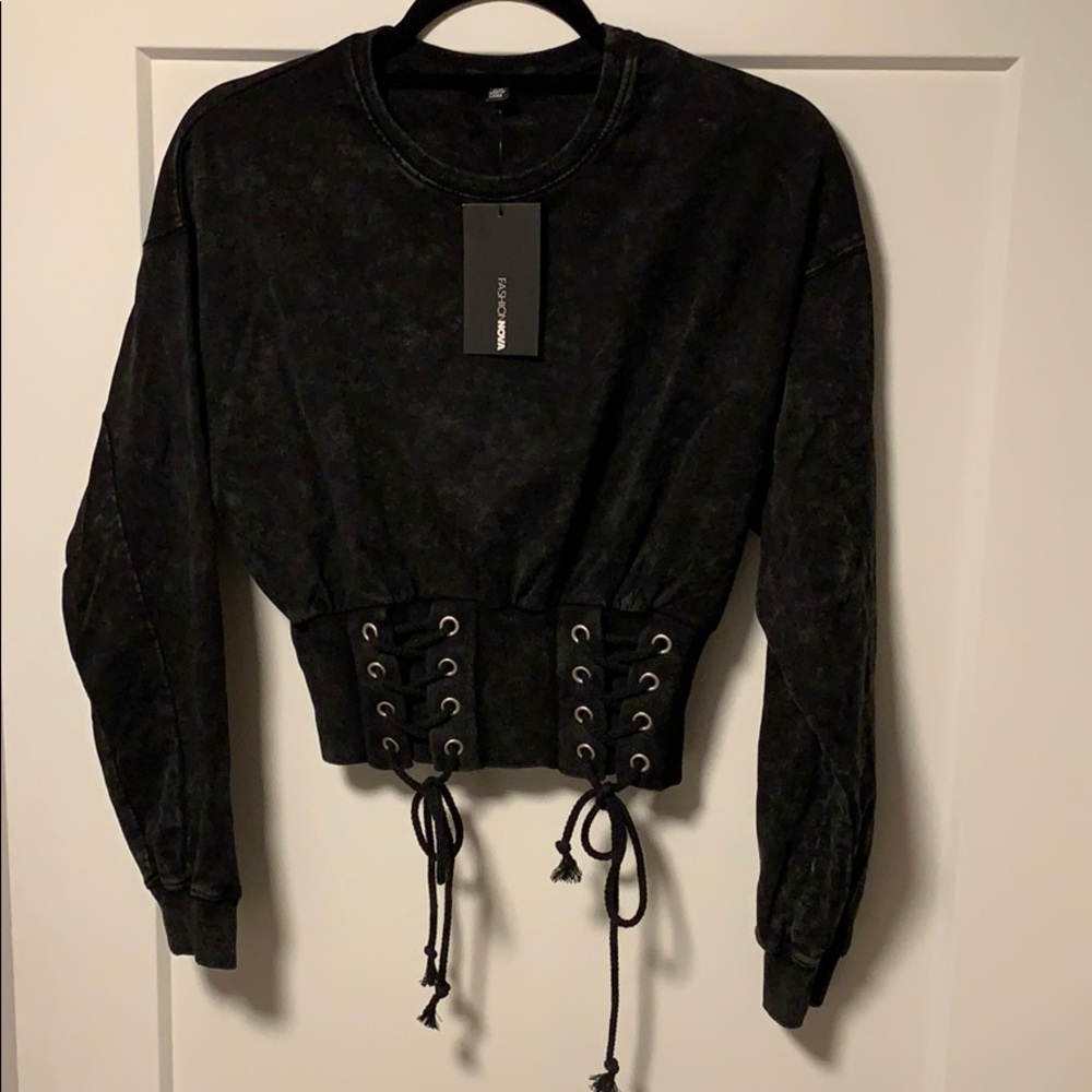 Fashion Nova Sweatshirt, XS